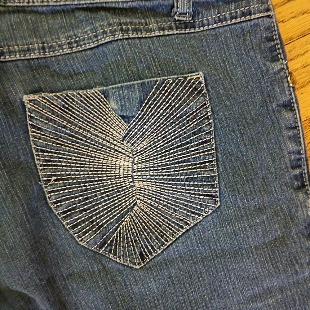 Miss Zi-Non New York Special Blue Jeans Women's Size 12 - Picture 4 of 7